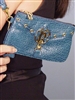 Bolzano City Stich Wristlet Blue