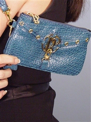 Bolzano City Stich Wristlet Blue