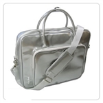 Ice Red Silver Shine Laptop Bag