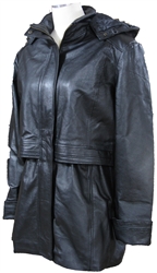 leather parka