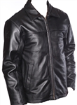 New zealand lambskin straight bottom jacket