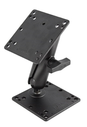 Standard Sized Length Arm and Two 4.75 Inch Square VESA 75mm/100mm Compatible Plates (RAM-246U)
