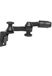 Universal Vertical Mount with Dual Straight Swing Arms (No Adapter)
