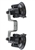 Dual 3.25" Dia. ARTICULATING Suction Cup Base with Twist Lock for Curved Surfaces (No Adapter)