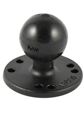 2.5 Inch Diameter Base with 0.31-18 Female Thread and 1.5 Inch Diameter Ball