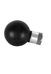 1/4"-20 Female Hole Hex with 1.5 Inch Dia. Ball