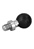 1/4"-20 Male Aluminum Camera Stud with .56 Inch Ball