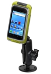 Flat Surface Mount with LARGE RAM-HOL-AQ7-2CU Aqua Box Pro 20 Waterproof Smartphone Holder