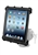 2.5 Inch Diameter Base and LOCKING Standard Sized Arm with RAM-HOL-TAB8U LOCKING Universal Cradle for 10" Screen Tablets WITH or WITHOUT Large Heavy Duty Case/Cover/Skin Including: Apple iPads