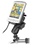 Handlebar Mount with Zinc U-Bolt (Fits .5 to 1.25 Dia.), Standard Sized Length Arm & Garmin RAM-HOL-GA11U Cradle Adapter