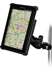 Handlebar Mount with Zinc U-Bolt (Fits .5 to 1.25 Dia.), Standard Sized Length Arm and RAM-HOL-TAB2U Universal Tablet Cradle (Fits Devices Within the Following Dimensions: Height 6.8" to 9", Max Width 5.31", Depth .125 to .56")