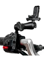 Brake/Clutch Assembly Mount or U-Bolt Handlebar Mount with Standard Sized Arm and 2.5 Inch Dia. Plate with Venom Camera Adapter