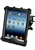 U Clamp (Aviation Glare Shield) Fits Flat Edge 0.17" to 1.12" with Short Sized Arm and RAM-HOL-TAB17U Holder for Apple iPad with LifeProof & Lifedge Cases (Fits Other Tablets Within Range: Height 8.75-10.75", Width to 8.25", Depth to 1.1")