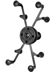 X-Grip Universal Holder for 7"-8" Tablets with 1.5" Ball (Fits Device Width 2.5" to 5.75")