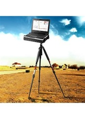 Tripod Workstation with Tough Tray II for Small to Med. Sized Devices (Fits iPad with Case/Cover & Various Tablets, Netbooks)