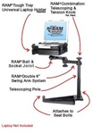 Nissan: Titan, Armada (2004-2014) and Infiniti QX56 (2004-2010) Laptop Mount System