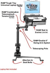 Honda Pilot (2005-2008) and Acura MDX (2001-2006) Laptop Mount System