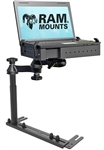 REVERSE CONFIGURATION (Tele-Pole Far Right Side) Universal No-Drill Laptop Mount System