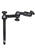 12 Inch Male Upper Tele-Pole with Articulating Swing Arm with RAM-202U (2.5" Dia. Plate)