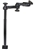 12 Inch Male and 18 Inch Female Tele-Pole with Articulating Arm and RAM-202U (2.5" Dia. Plate)