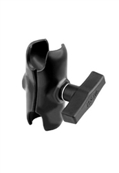 COMPOSITE Double Socket SHORT Sized Length Arm for 1.5 Inch Ball (3.5 Inches in Overall Length)