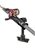 RAM-TUBE Jr. Fishing Rod Holder with 6" Spline Post and Dual T-Bolt Track Base (T-Bolt Dimensions: .48" x .95")