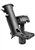 RAM-TUBE Jr. Fishing Rod Holder with Standard 4 Inch Spline Length Post and Flush Mounting Base