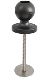 RAM COMPOSITE 5 Spot Holder Base with 1 Inch Diameter Mounting Ball