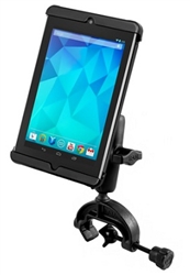 Universal COMPOSITE Clamp Base (Fits Rail/Edge Lip from 0.625" to 1.25") with Standard Sized Arm & RAM-HOL-TAB18U Holder for Google Nexus 7 with or without THIN Case (Fits Other Tablets Withing Range: Height 7-8.875", Width to 4.7", Depth to .43")