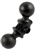 RAM Composite Double 1 Inch Double "B" Ball Swivel Adapter