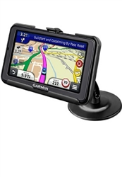 Lil' Buddy Universal Mount with Garmin RAM-HOL-GA59U Holder (Selected nuvi 2595LM, 2595LMT, 2595LT Series)