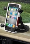 Lil' Buddy Universal Mount with RAM-HOL-UN7U Universal X Grip Spring Loaded Holder (Fits Device Width 1.875" to 3.25")