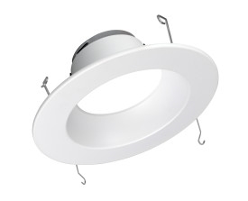 NICOR DLR56512 5-6 Inch 1200 Lumen Dimmable Recessed LED Downlight