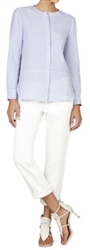 BCBG MAXAZRIA Suzan Blocked Stripe Shirt