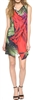 Clover Canyon Printed Draped Woven Dress