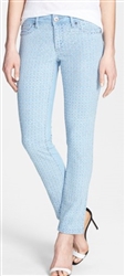 DL1961 Angel Eyelet Front Skinny Ankle Jeans