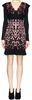 MCQ Alexander McQueen Pixel Leopard Wool Knit Dress