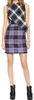 McQ Alexander McQueen Tartan Drape Top  Dress