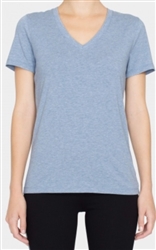 White + Warren Cashmere Cotton Modal V Neck Tee