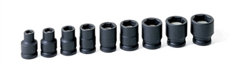 3/8" Drive 9 Pc. Magnetic Impact Socket Set