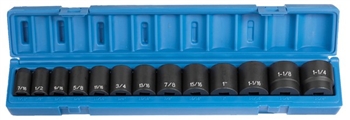 1/2" Drive 13 Piece Standard Set