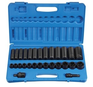 1/2" Drive 28 Pc. Standard/Deep Set