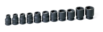 1/2" Drive 11 Pc. Magnetic Impact Socket Set