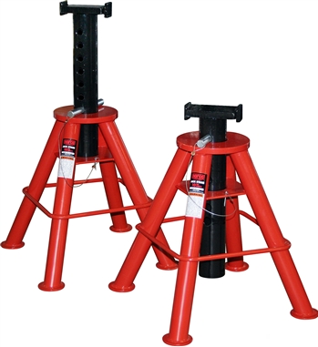 10 Ton Cap. Jack Stands - Pin Type-[Medium] - Imported