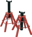 10 Ton Cap. Jack Stands - Pin Type-[High] - Imported