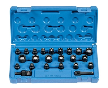 1/4" Dr. 23 Pc. Std. Length SAE/Met. Magnetic Set