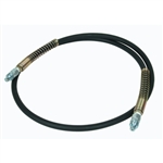 Blackhawk B65291 1/4" Id, 6' Hose With Male (B69478) Coupler, 1/4" Nptf