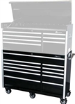 Montezuma BK5611TC 56 11-Drawer Roller Cabinet Toolbox (black)