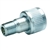 BVA CRZ14F 1/4" NPTF Regular Flow Zinc Plated Coupler, Female