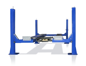 TWI Proline FP14KO-A 14,000 lb Four Post Alignment Lift - Open Front - Cable Driven